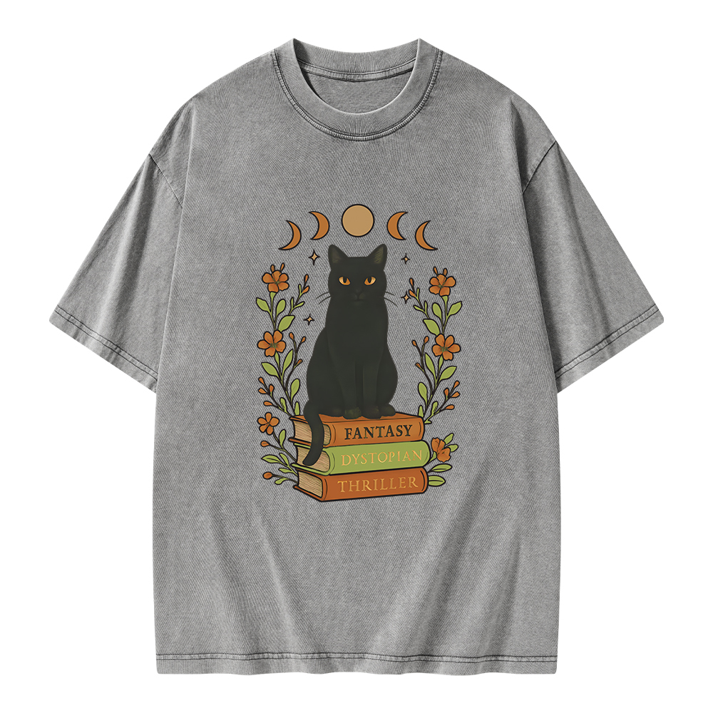 Pagewings Book Lover Unisex Washed T-shirt