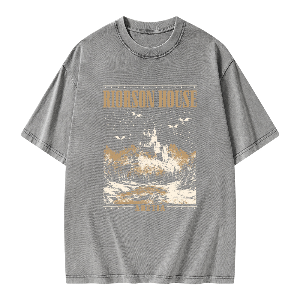 Pagewings Rierson House Unisex Washed T-shirt