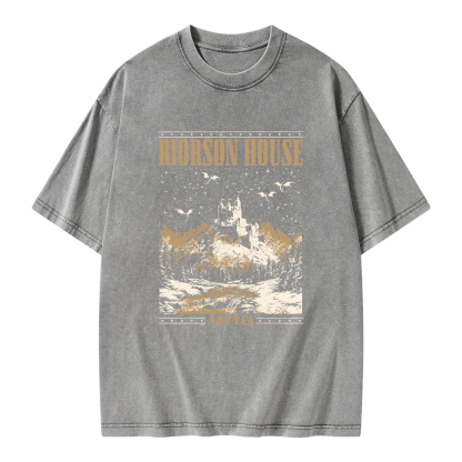 Pagewings Rierson House Unisex Washed T-shirt