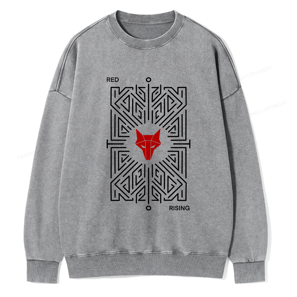 Pagewings Howlers Unisex Washed Sweatshirt