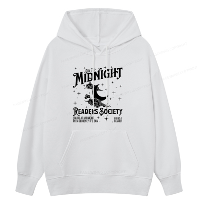 Pagewings Late Night Readers Book Club Unisex Classic Hoodie