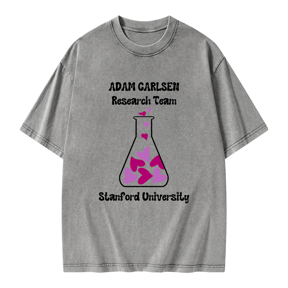 Pagewings Adam Carlsen Research Team Unisex Washed T-shirt