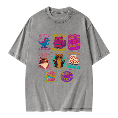 Pagewings This Is An Outrage Unisex Washed T-shirt