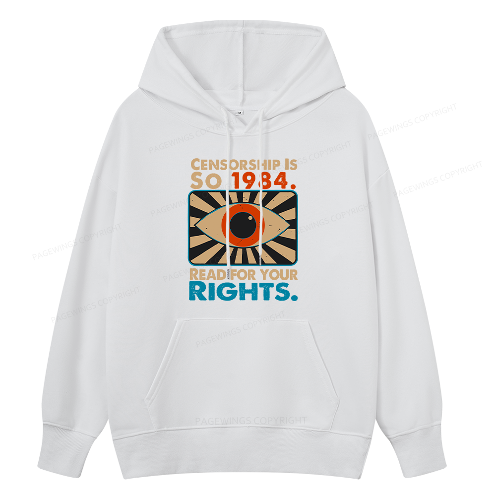 Pagewings Read For Your Rights Unisex Classic Hoodie
