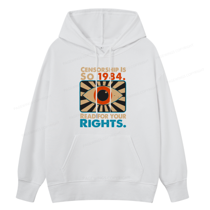Pagewings Read For Your Rights Unisex Classic Hoodie
