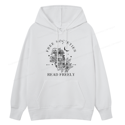 Pagewings Free Societies Read Freely Unisex Classic Hoodie
