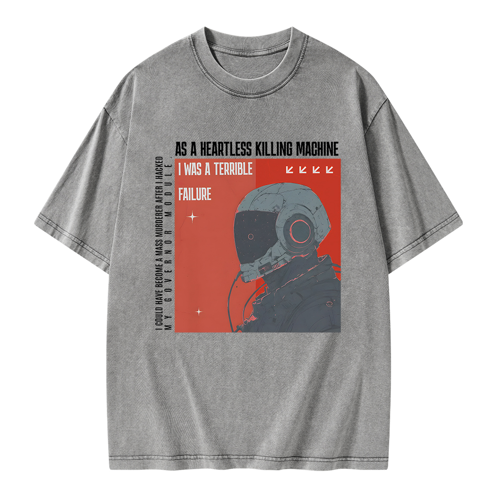 Pagewings I Was A Terrible Failure Unisex Washed T-shirt