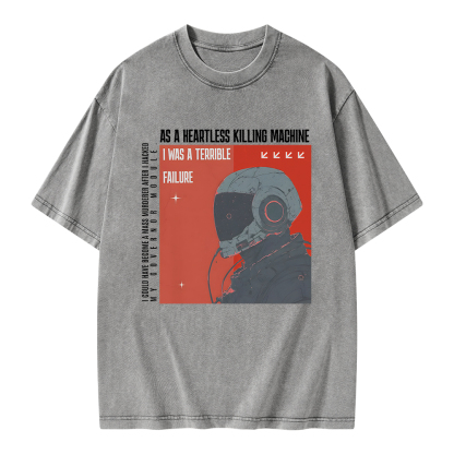 Pagewings I Was A Terrible Failure Unisex Washed T-shirt