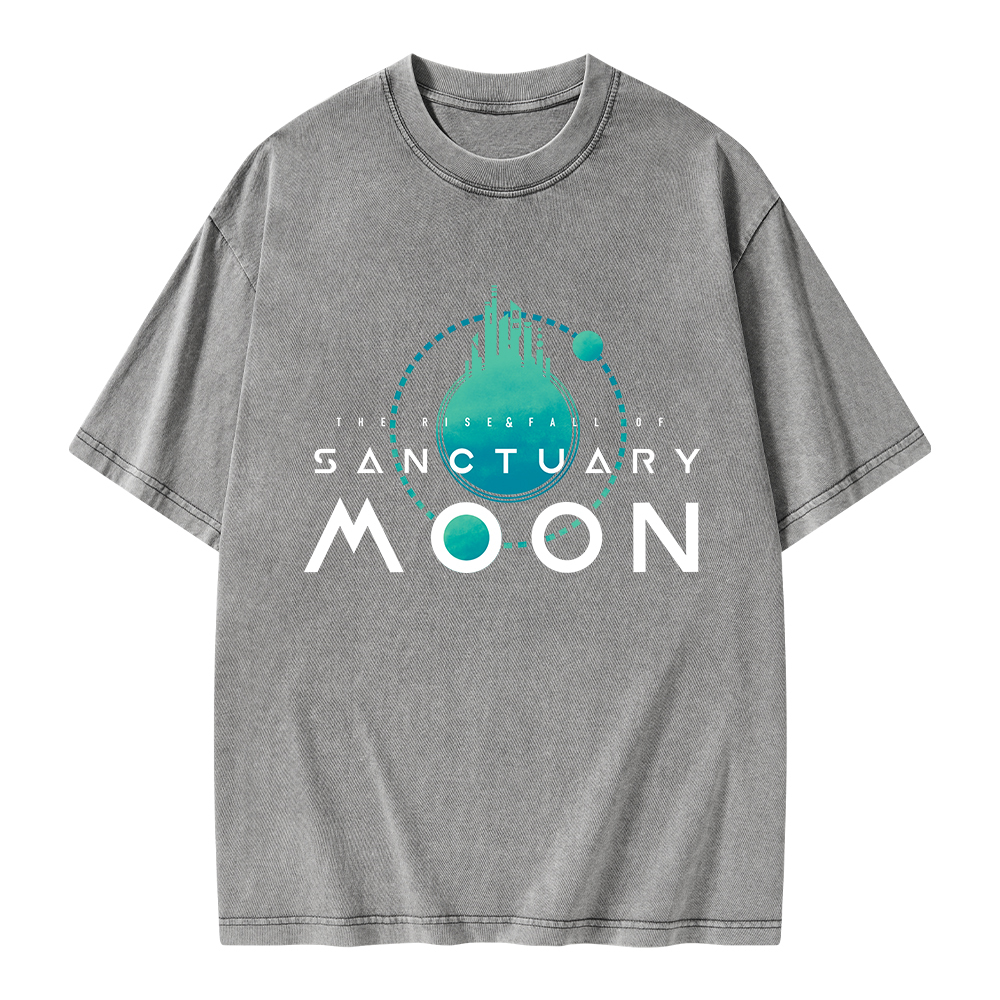 Pagewings Sanctuary Moon Unisex Washed T-shirt