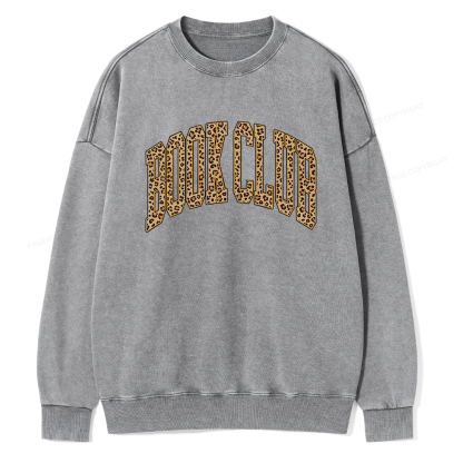 Pagewings Book Club Unisex Washed Sweatshirt