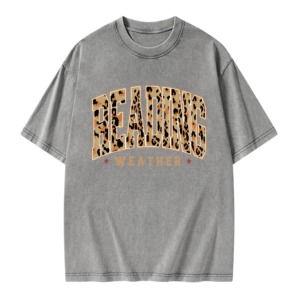 Pagewings Reading Unisex Washed T-shirt
