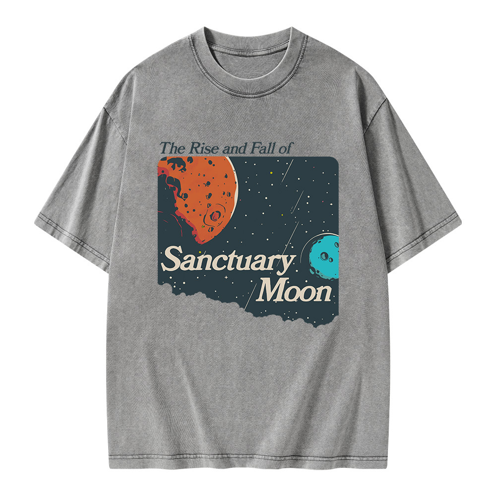 Pagewings Sanctuary Moon Unisex Washed T-shirt