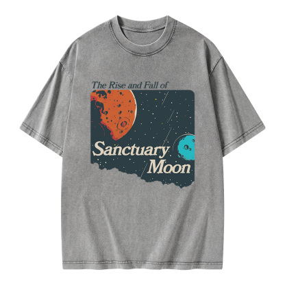 Pagewings Sanctuary Moon Unisex Washed T-shirt