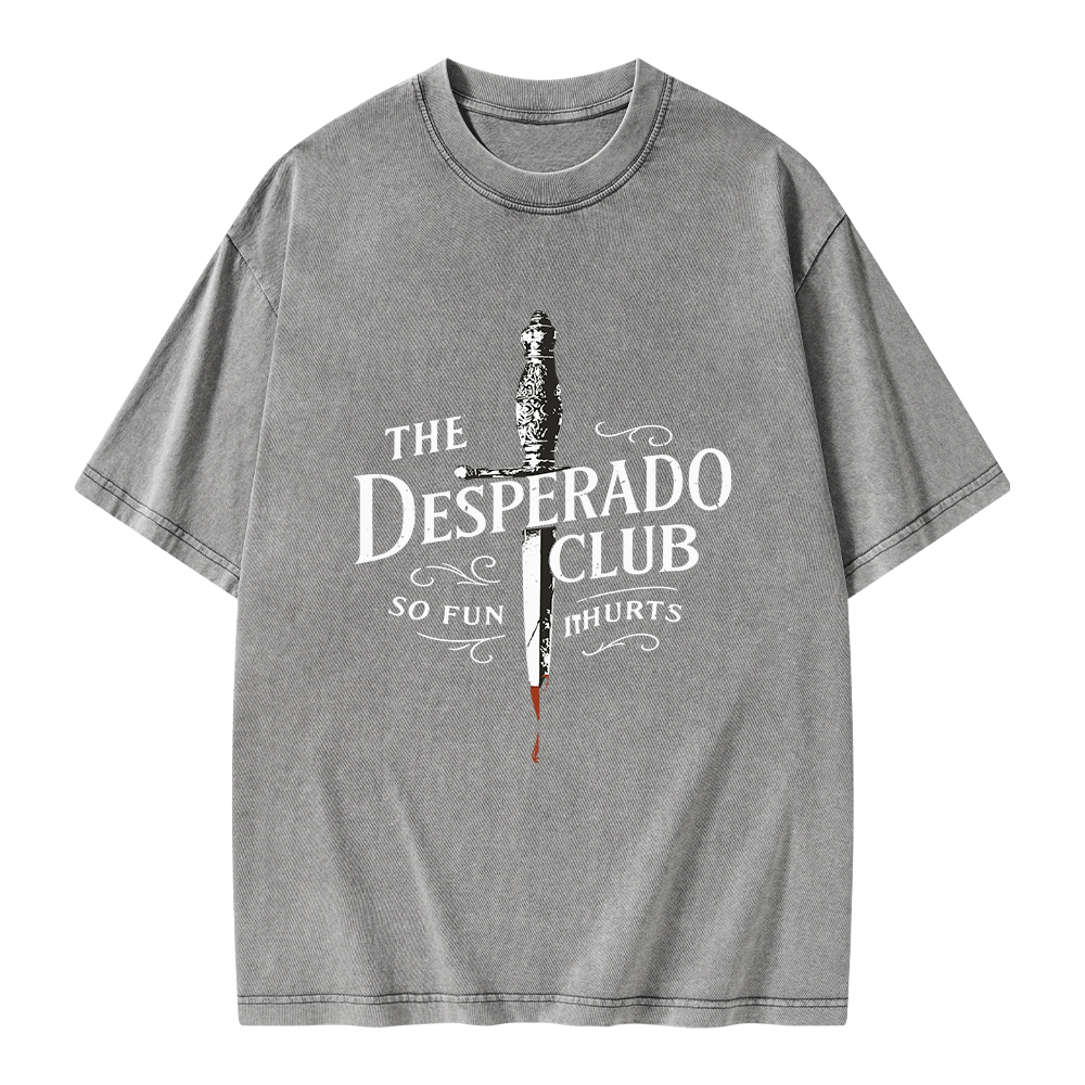 Pagewings Desperado Club Unisex Washed T-shirt