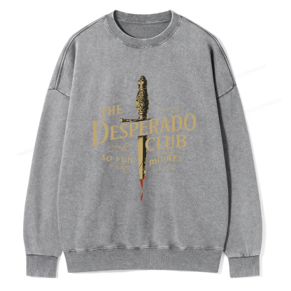 Pagewings Desperado Club Unisex Washed Sweatshirt