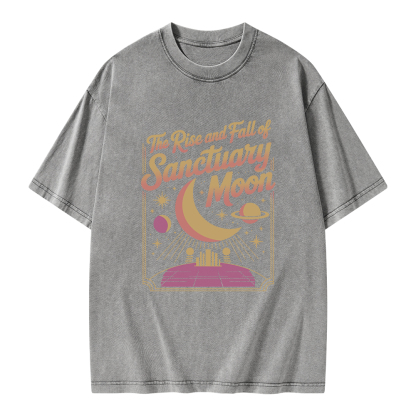 Pagewings Sanctuary Moon Unisex Washed T-shirt