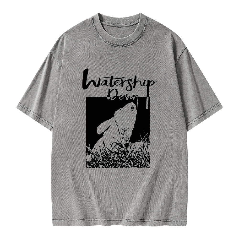 Pagewings Watership Unisex Washed T-shirt