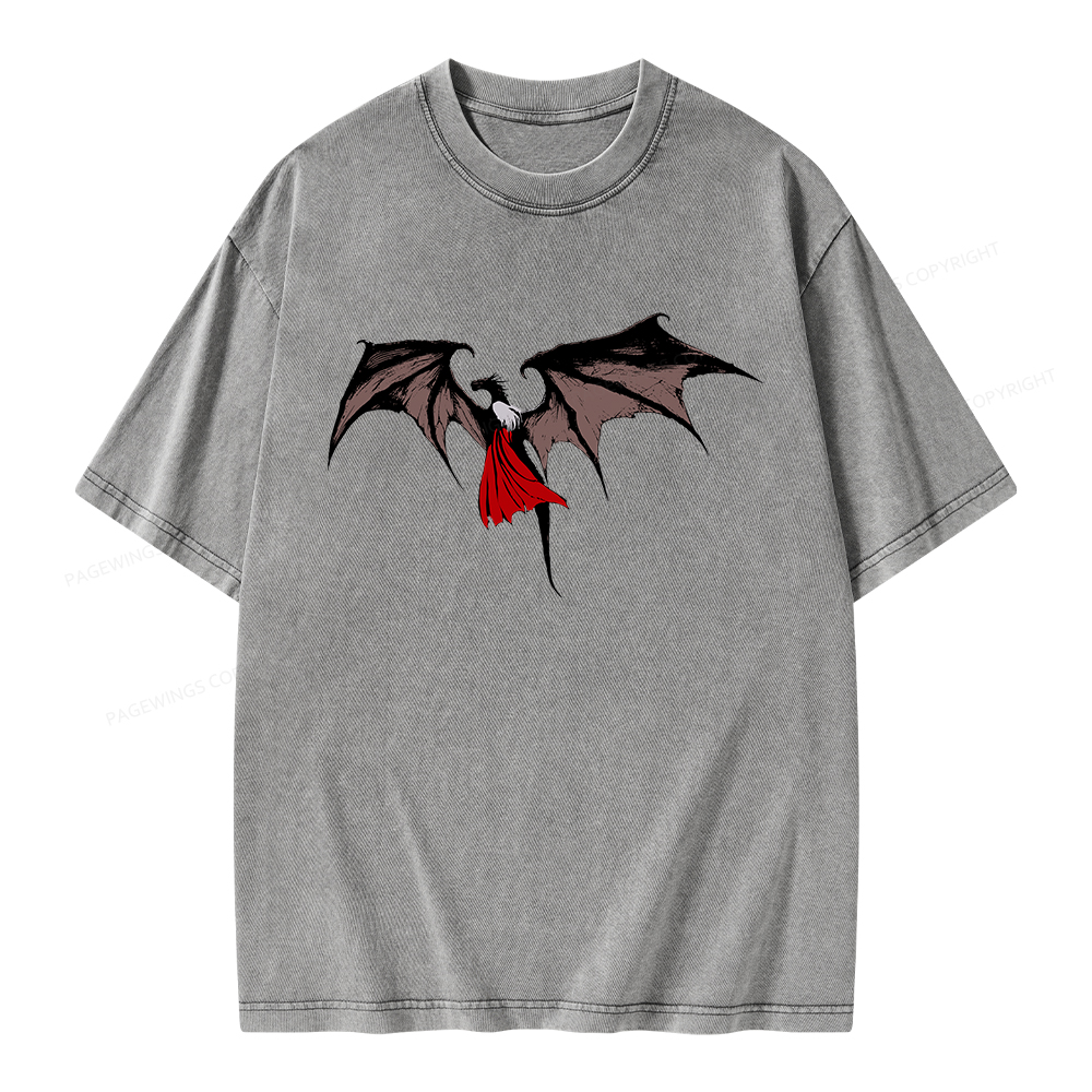 Pagewings Manon Blackbeak Unisex Washed T-shirt