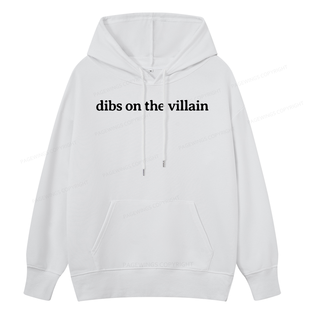 Pagewings Dibs On The Villain Unisex Classic Hoodie