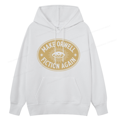 Pagewings Make Orwell Fiction Again Unisex Classic Hoodie