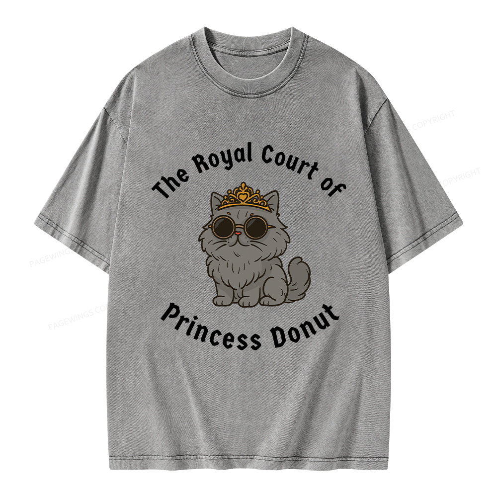 Pagewings The Royal Court Unisex Washed T-shirt
