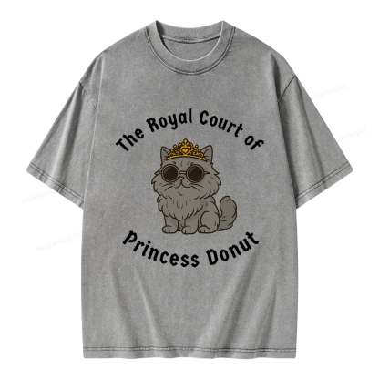 Pagewings The Royal Court Unisex Washed T-shirt