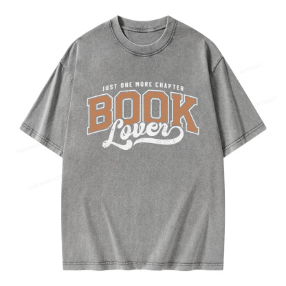 Pagewings One More Chapter Unisex Washed T-shirt