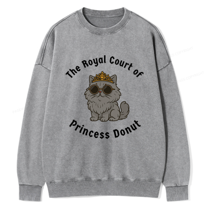 Pagewings The Royal Court Unisex Washed Sweatshirt