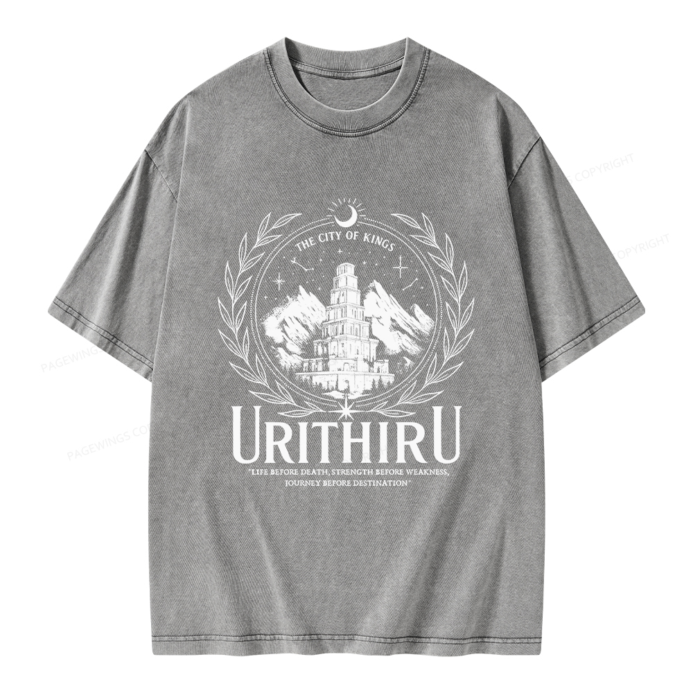 Pagewings Urithiru Unisex Washed T-shirt