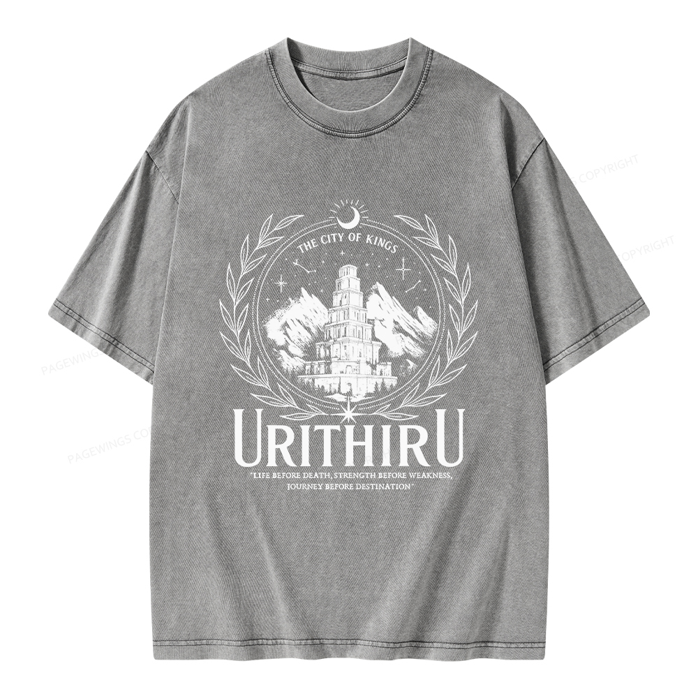Pagewings Urithiru Unisex Washed T-shirt