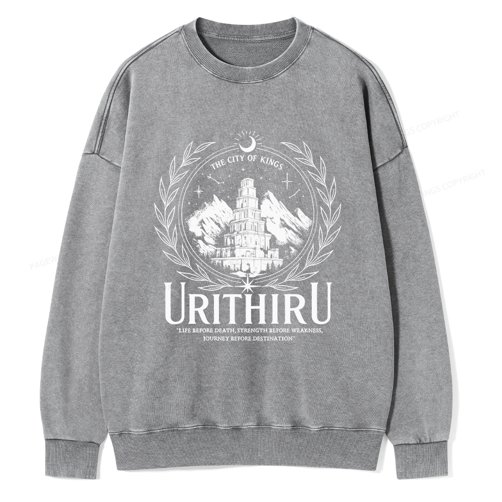 Pagewings Urithiru Unisex Washed Sweatshirt