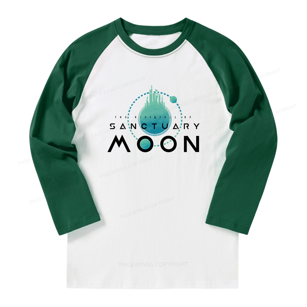 Pagewings Sanctuary Moon Long Sleeve Raglan T-shirt