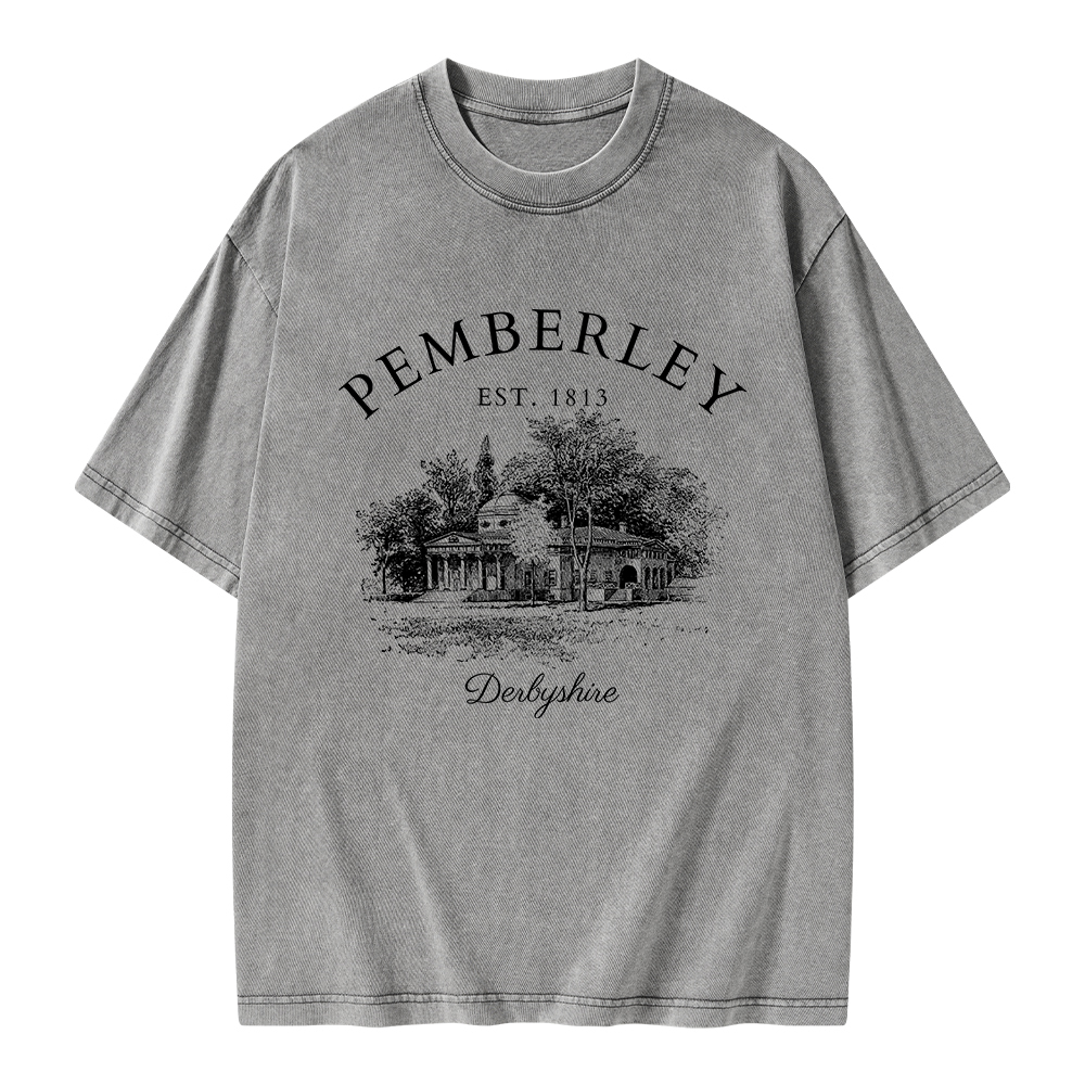 Pagewings Pemberley Unisex Washed T-shirt
