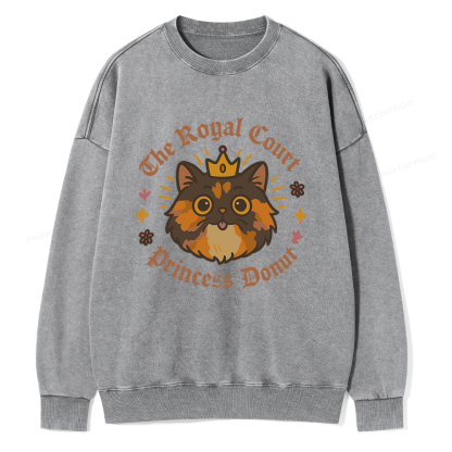 Pagewings Sci-Fi Bookworm Unisex Washed Sweatshirt