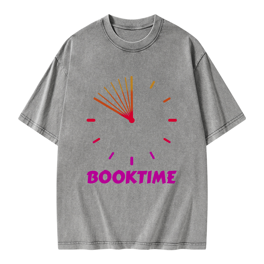 Pagewings Booktime Unisex Washed T-shirt