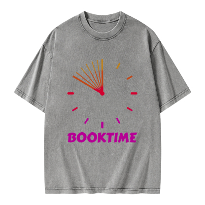 Pagewings Booktime Unisex Washed T-shirt