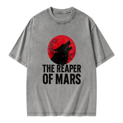 Pagewings The Reaper of Mars Unisex Washed T-shirt