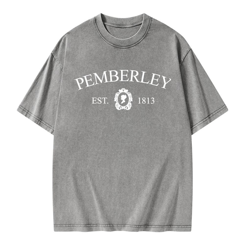 Pagewings Pemberley Unisex Washed T-shirt