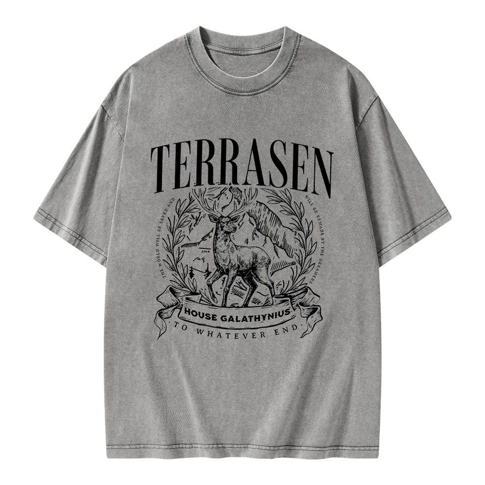 Pagewings Terrasen Unisex Washed T-shirt