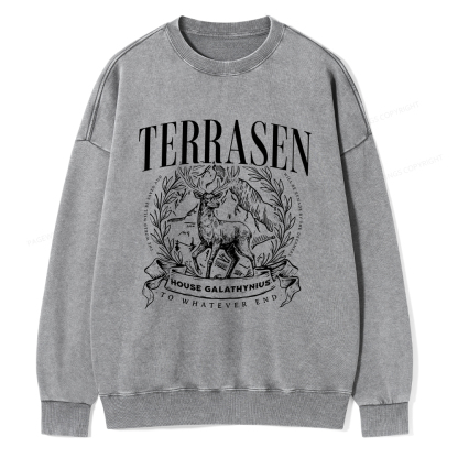 Pagewings Terrasen Unisex Washed Sweatshirt