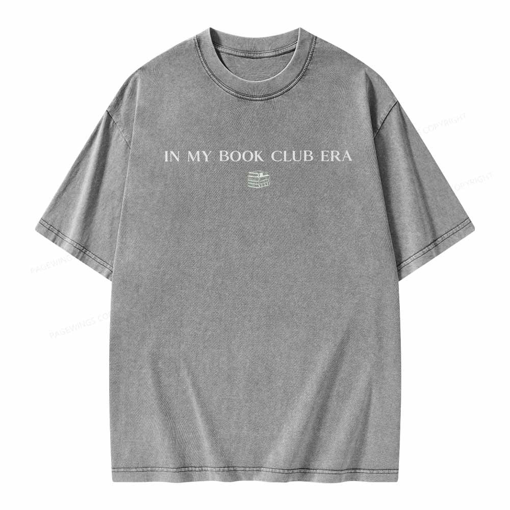 Pagewings Book Club Comfort Colors T-shirt Unisex Washed T-shirt