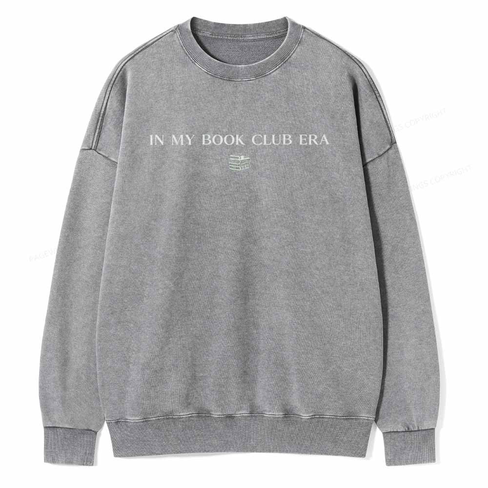 Pagewings Book Club Comfort Colors T-shirt Unisex Washed Sweatshirt