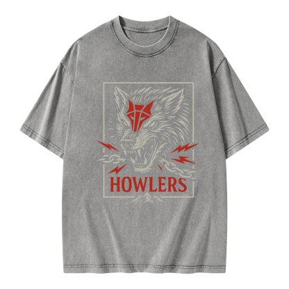 Pagewings Howlers Unisex Washed T-shirt