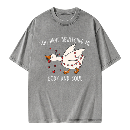 Pagewings You Have Bewitched Me Body And Soul Unisex Washed T-shirt