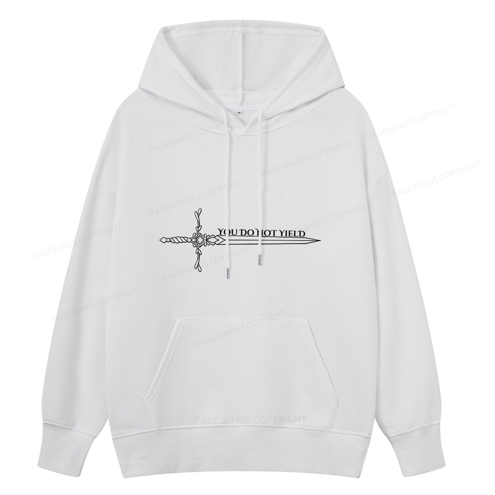 Pagewings You Do Not Yield Unisex Classic Hoodie