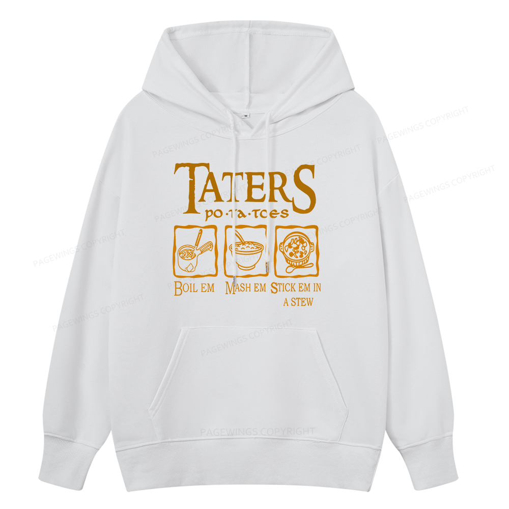 Pagewings Taters PoTaToes Unisex Classic Hoodie