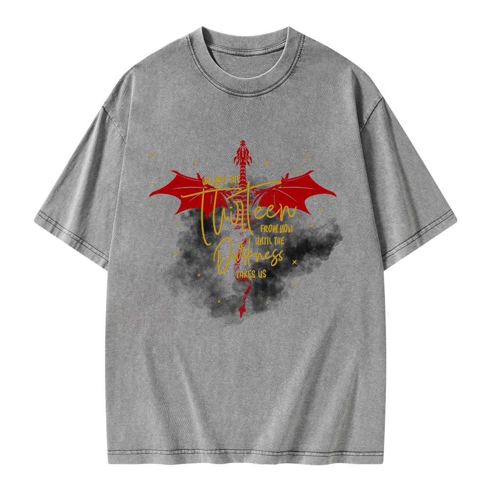 Pagewings We are the Thirteen Unisex Washed T-shirt