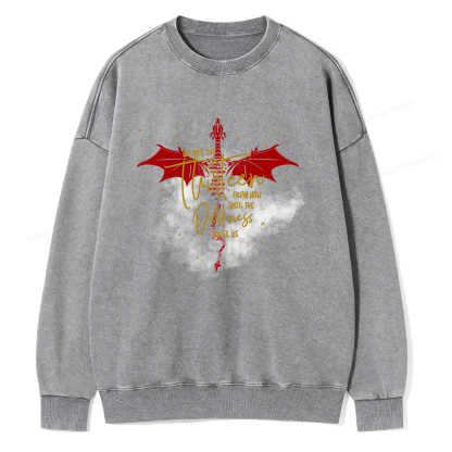 Pagewings We are the Thirteen Unisex Washed Sweatshirt