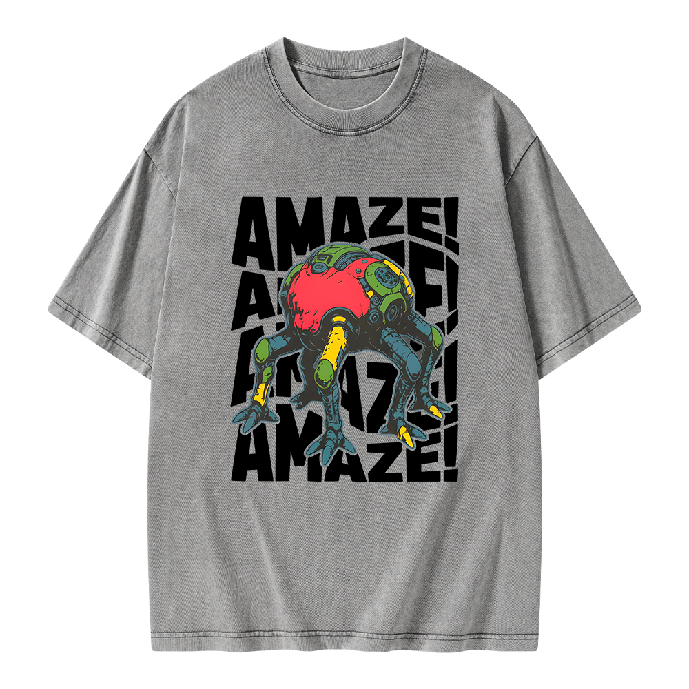 Pagewings Amaze Unisex Washed T-shirt
