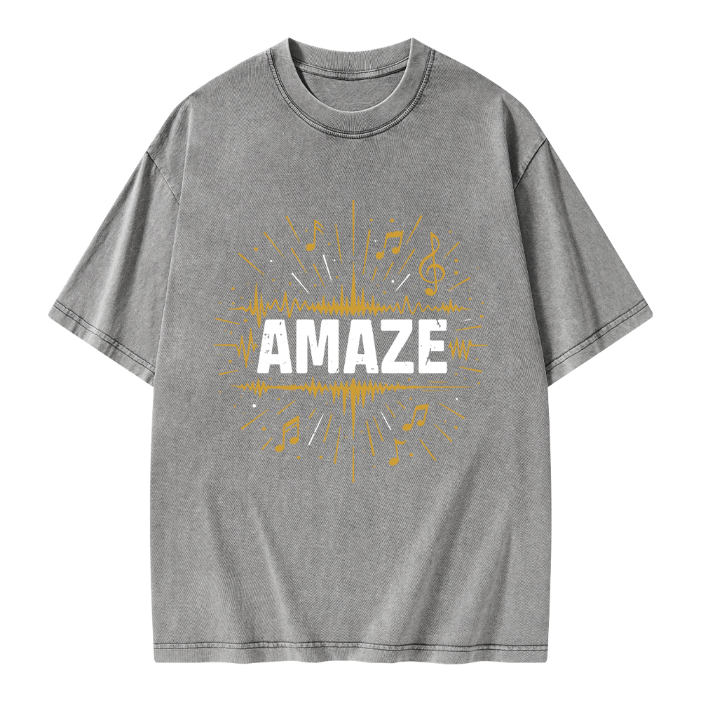 Pagewings Amaze Unisex Washed T-shirt